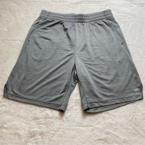 DSG Gray Pull On Gray Shorts Size Large - Picture 1 of 10
